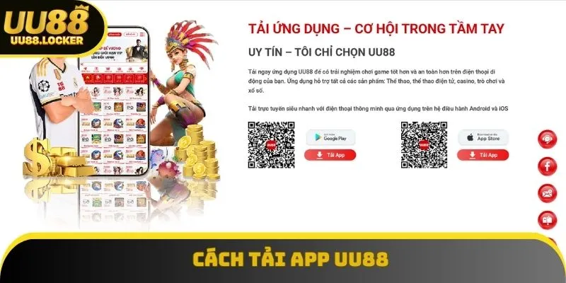 Cách tải app UU88